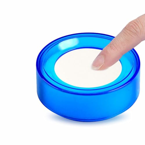 Finger Dampener Fingertips Water Moistener Finger Wet Sponge Cup Hand Wet Device Counting Paper Money Efficient Cash Handling Tool Cashier Sponge For Home Office Stationery Supply Assorted Color (1PC)