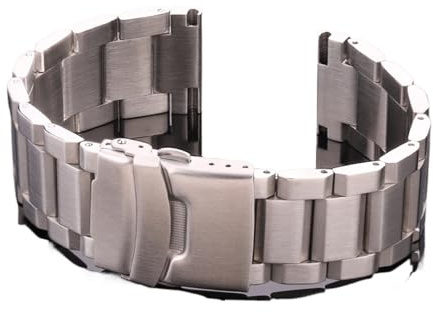 FYXT Klockarmband I Rostfritt Stål Kvinnor Män Metall Länkarmband 18 Mm 20 22 24 Tillbehör Silver Rose Guld Svart