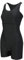 Slazenger Womens Boyleg Swimsuit Black XL