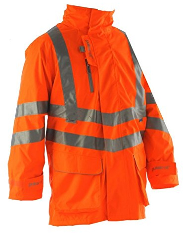 Pulsarail PR502 High Vis Lined Storm Coat - 2XL