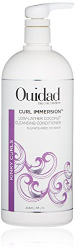 Ouidad Curl Immersion Low-Lather Coconut Cleansing Conditioner For Unisex 33.8 oz Conditioner
