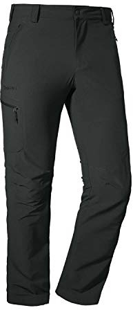 Schöffel herr Lätta vandringsbyxor med stretchmaterial, robusta utomhusbyxor med sportig passform Pants Folkstone