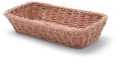 HENDI Corbeille à pain GN 1/3, porte pain, corbeille à fruits, panier rangement, panier a pain, panier, présentoir pour pain, fruits et légumes, 325x176x(H)65mm, polypropylène