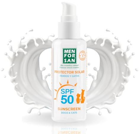 MENFORSAN Sonnenschutz Faktor 50 für Hunde und Katzen 60ml