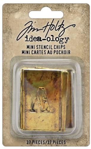 Tim Holtz Iddeaology Mini Stencil Chips