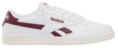 Reebok Zapatillas Match Prime para Hombre, Color Blanco, Rojo y Tiza, Talla 44,5 EU, White Retro Red Chalk, 44.5 EU