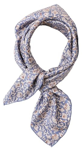 Prettystern Silkesbandana för män Silke Bandana halsduk 53 cm