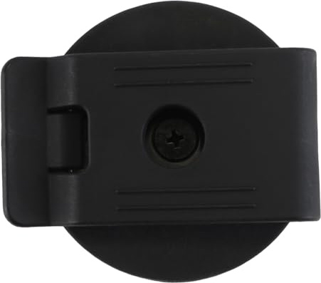 Ieron Clip magnetiche per Cintura Portautensili Magnetico per impieghi gravosi Nero Organizzatore per Cintura Magnetico per Viti Chiodi Cacciaviti Chiavi Accessori in Metallo 66mm