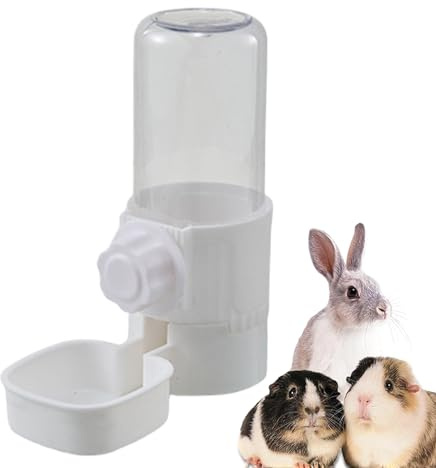 Bebedero para pájaros de jaula | Distribuidor de alimentos para loros | Estación de alimentación y bebedero colgante para inseparables, periquitos, loros de interior, gallinas, ardillas