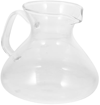 ULTECHNOVO Cafetera De Transparente Resistente Al Calor Jarra Para Servir Para Cafetera De Goteo Manual y Vajilla