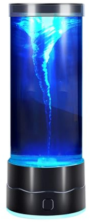 Lampe tornade, lampe tornade, jouet scientifique, lampe de chevet, veilleuse d'ambiance, lampes à mouvement liquide, anniversaire, vacances, Noël, décoration naturelle