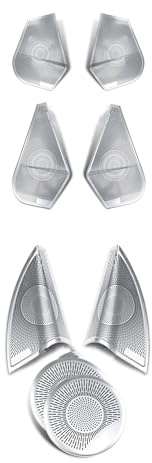 Bilinteriör För Benz För GLS För GL Klass X166 GLS320 GLS350 GLS400 GLS500 Bildörrshögtalare Fönstertriangel Diskanthögtalare Ljudhögtalarskydd Trim(8PCS)