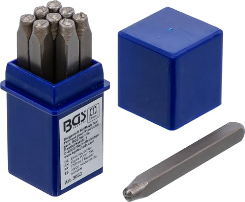 BGS 3033 | Set di punzoni numerici | 3 mm