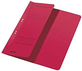Chemise à oeillet, carton manille, format A4, rouge, - Lot de 50