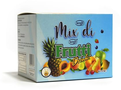 Kendy, Mix Di Frutti Drink Insaporitore Aromatizzatore D'Acqua Gusti Misti - 46 X 8,5 G