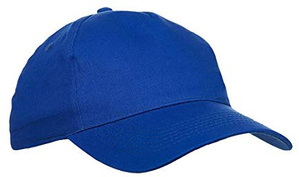 21Fashion Plain Baseball Caps Mens Baseball Caps Unisex Peak Caps Summer Hats Sports Caps Royal Blue One Size