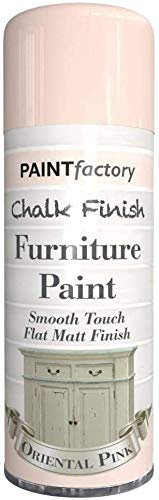 2 x Chalk Finish Furniture Paint 'Oriental Pink'