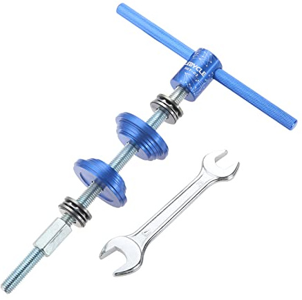 Aupoko Fahrrad Einpresswerkzeug, Fahrrad BB Presse Innenlager Einpresswerkzeug, Fahrrad Headset Montagewerkzeug, Fahrrad Steuersatz Presswerkzeug für MTB Rennrad, Blau
