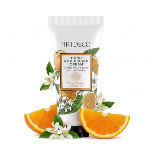 ARTDECO Hand Nourishing Cream – Feuchtigkeitsspendender Handbalsam mit Arganöl & Orangenblütenextrakt – Pflegende Handcreme für samtweiche Hände – 1 x 30 ml