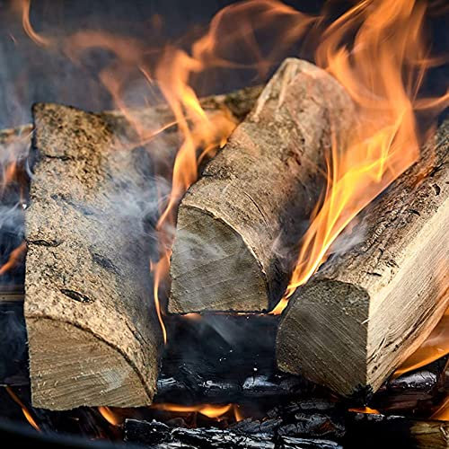 Comfort Woodfuels Premium Kiln Dried Birch Logs – High Heat, Low Spark, Eco-Friendly Fuel for Fires and Ovens – 22L Carry Pack, Brown