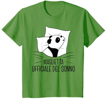 Camicia da Notte Panda Pigiama Dormire Maglietta
