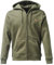 Baddery Jägerjacke Herren - Fuchs - Jagdjacke Männer - Geschenk für Jäger - Kleidung Jagd Zubehör (BY012 Zip-Hoodie Oliv XXL)