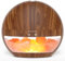 SALUBRITO 2-In-1 Essential Oil Diffuser with Himalayan Salt Lamp, Ultrasonic Aromatherapy Diffuser for Home, Auto Shut-Off, Cool Mist Humidifier, 100ml, Warm Light, Light Wood