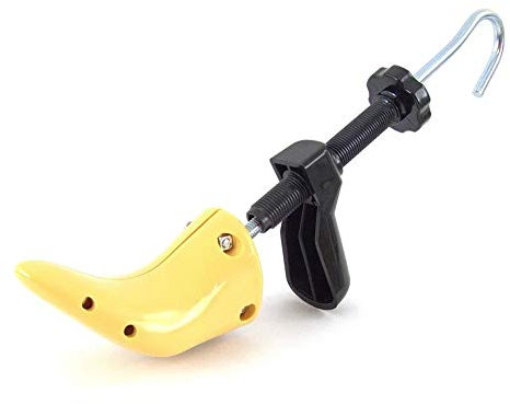 CuteHome Civière de chaussures à talons hauts (1 unité), augmente la longueur et la largeur des chaussures serrées, taille EU 34-41 (femmes, jaune)