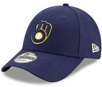 New Era Milwaukee Brewers MLB The League Azul 9Forty Gorra Ajustable