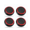 KNOXS 4 Pezzi Joystick Cover per Valve Steam Deck, Thumbsticks Grip Vestibilità Ultra-Elevata Antiscivolo Silicone Valve Steam Deck Thumb Grip Joystick (Rosso)