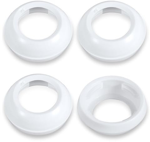 4 Uds Anillos de Repuesto para Pezones de Biberones para Philips Avent Biberones, Sin BPA Anillos de Rosca para Biberones Compatibles con Avent Biberones de Plástico Natural y Vidrio