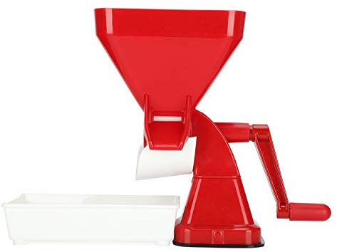 Aoaoy Exprimidor de tomates, prensa manual de tomate, colador de alimentos para frutas, verduras, herramienta de cocina