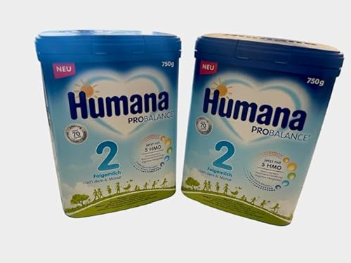 Due confezioni di LATTE IN POLVERE ProBalance 2 Latte di Proseguimento, 750g, dopo il 6° Mese, con 5 HMO