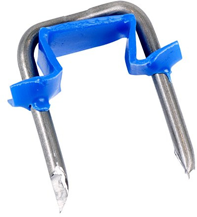Gardner Bender MSI-150 Electrical Metal Staple, Blue, 100 Pack