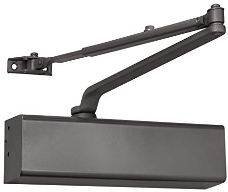 Lawrence Heavy Duty Door Closer Commercial Grade 1 - Adjustable 6-Speed Delayed-Action Door Control with 3 Pistons – Flexible Installation with Included Hardware - Embassy Series LH816