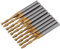 End Mill Carbide End Mill Milling Cutter Tungsten Carbide Titanium Coated End Mill Double-flute Milling Cutter CNC Rotary Burrs Set 3.175mm x 2mm