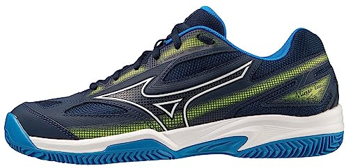 Mizuno Scarpe da Tennis Unisex Break Shot 4 CC, Drsblue Jblue Sspring, 42 EU