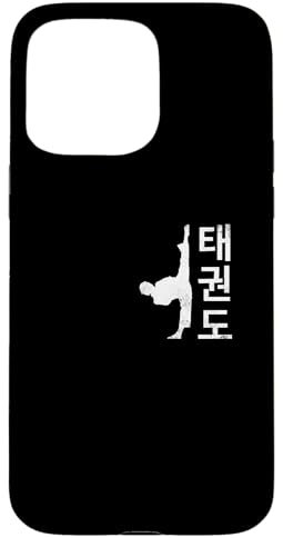 Carcasa para iPhone 15 Pro Max Tae Kwon Do Símbolo Entrenamiento Taekwondo Artes Marciales Coreanas