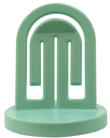 Laurel Konzepthalter mit Metallfuß türkis