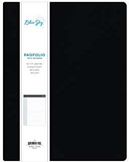 Blue Sky Professional Padfolio: Comprehensive Portfolio and Efficient Document Organizer, Ideal Business Accessory for Modern Professionals, 9.5 x 12