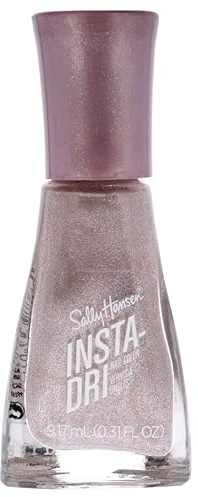 Sally Hansen Smalto Unghie Insta-Dri, ad Asciugatura Rapida, Effetto Manicure Professionale a Lunga Durata, 9.17 ml, 253 Petal to the Metal
