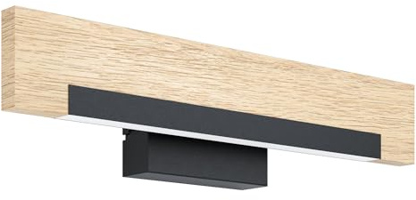 EGLO LED vägglampa Camacho, 1-flammig dimbar väggbelysning