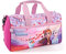 PERLETTI Bolsa Deporte Infantil Disney Frozen 2 con Bandolera - Bolso Deportivo con Princesas Elsa y Ana - Mochila Gimnasio para Niña Rosa Lila Violeta - 35x22.5x15