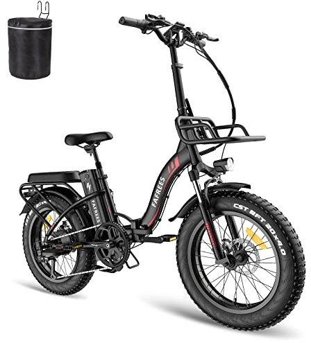 Fafrees F20 MAX [ Offiziell ] Damen E-Bike Klapprad 20 Zoll mit 48V 22,5AH Samsung-Akku, Elektro Fatbike 20 Zoll, Mountainbike 54N.m, Herren E Bike Klappbar, Elektrofahrräder 150kg