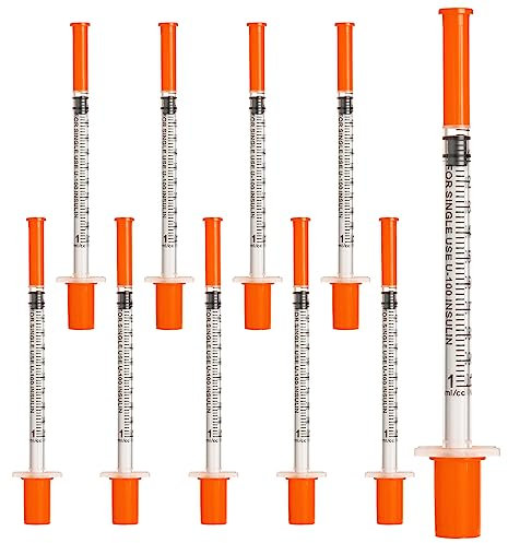 20 Stück1ml/cc 29G-8mm Kunststoff Mehrzweck-Messwerkzeuge, einzeln verpackt