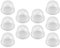 Ampoule Amorcage Carburateur,10 Pièce Poire carburateur débroussailleuse paquet, Pompette d'amorçage Essence, Ampoule d'amorçage,Transparente Carburant Primer Ampoule Ampoules D'amorce Carburateur
