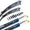 MOTOS Scheibenwischer Set für Mercedes-Benz C-Klasse W204 12.2008-04.2013 - Modernste Konstruktion, scheibenwischer vorne, Extrem leise, Langlebig & Wetterfest, TÜV & REACH Zertifiziert