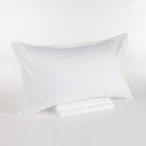 EGIDIO Completo Letto Matrimoniale Casa Giulia – No Stiro, Traspirante, Teknotime – 4 Pezzi – 245x280 cm – Made in Italy (Bianco, Matrimoniale)
