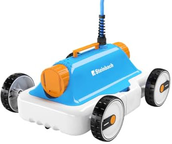 Steinbach Poolrunner S63 – 061007 – Vollautomatischer Bodensauger für Pools mit bis zu 18 m² Bodenfläche – Auch für Salzwasser geeignet