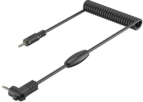 JJC Shutter Release Connecting Cable for Panasonic S1 S1R S1H S5 S5II S5IIx GX8 GX7 G9II GH6 GH5 FZ50 FZ30 FZ300 FZ1000 (See Description for More Compatibility Cameras)